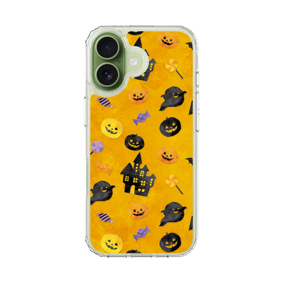 スリムプロテクションケース［ Halloween Party - Orange ］