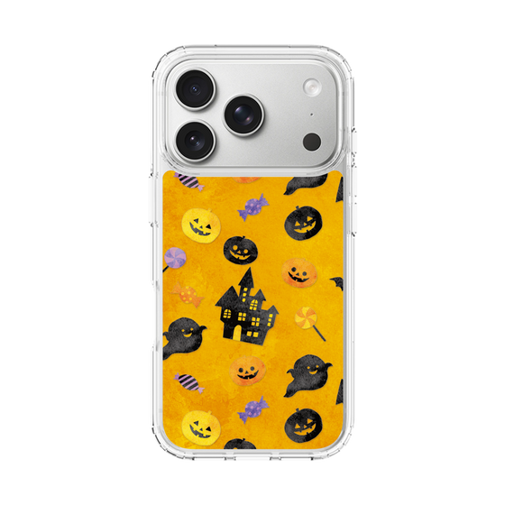 スリムプロテクションケース［ Halloween Party - Orange ］