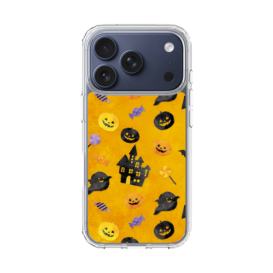 スリムプロテクションケース［ Halloween Party - Orange ］