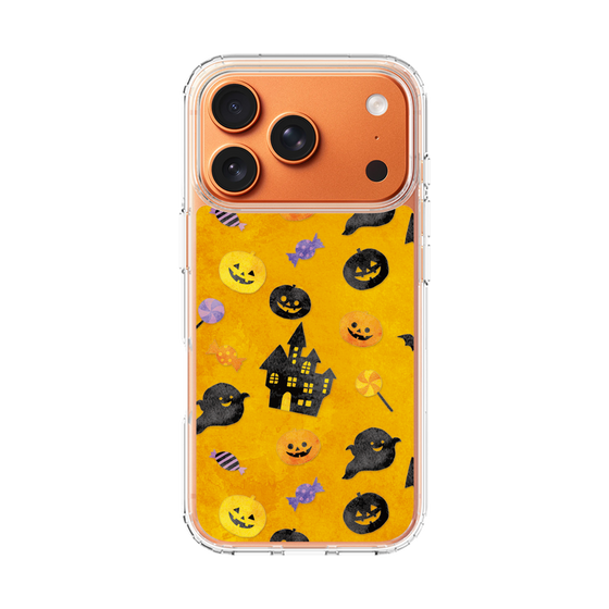 スリムプロテクションケース［ Halloween Party - Orange ］