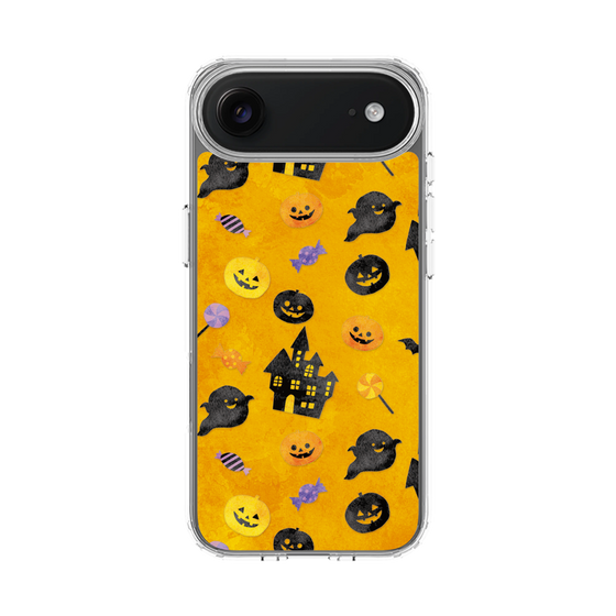 スリムプロテクションケース［ Halloween Party - Orange ］