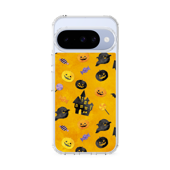 スリムプロテクションケース［ Halloween Party - Orange ］