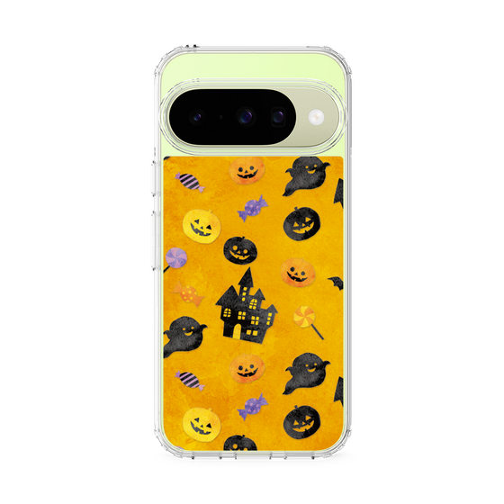 スリムプロテクションケース［ Halloween Party - Orange ］