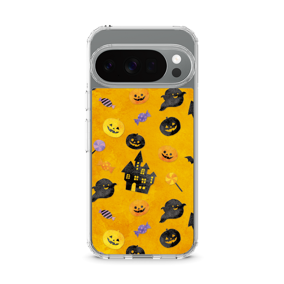 スリムプロテクションケース［ Halloween Party - Orange ］
