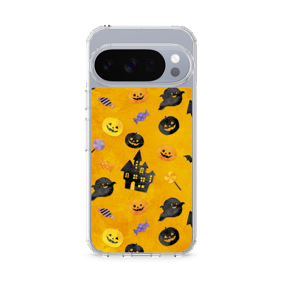 スリムプロテクションケース［ Halloween Party - Orange ］