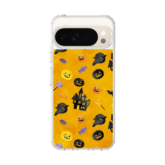 スリムプロテクションケース［ Halloween Party - Orange ］