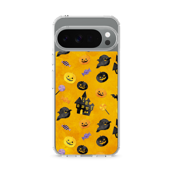 スリムプロテクションケース［ Halloween Party - Orange ］