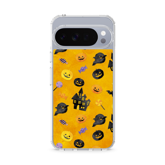 スリムプロテクションケース［ Halloween Party - Orange ］