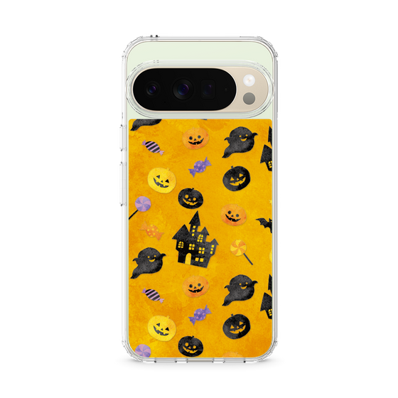 スリムプロテクションケース［ Halloween Party - Orange ］