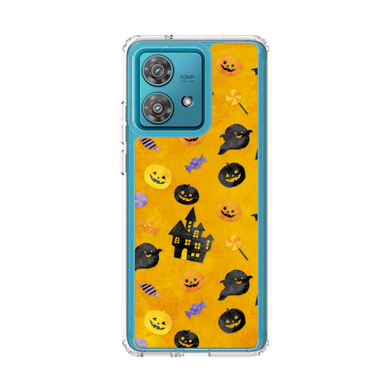 スリムプロテクションケース［ Halloween Party - Orange ］
