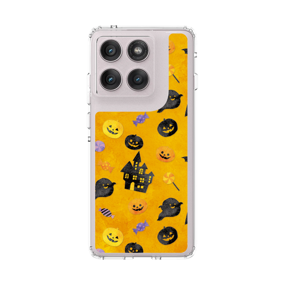 スリムプロテクションケース［ Halloween Party - Orange ］