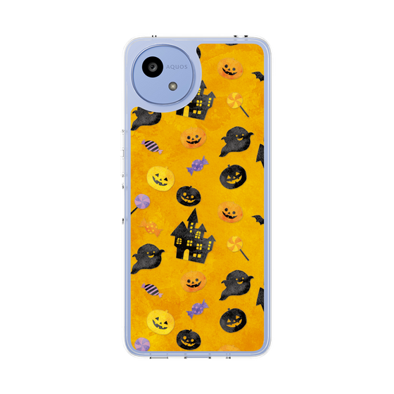 スリムプロテクションケース［ Halloween Party - Orange ］