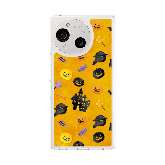 スリムプロテクションケース［ Halloween Party - Orange ］
