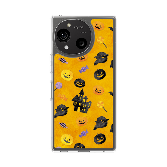 スリムプロテクションケース［ Halloween Party - Orange ］