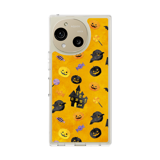 スリムプロテクションケース［ Halloween Party - Orange ］
