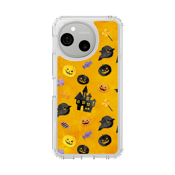 スリムプロテクションケース［ Halloween Party - Orange ］