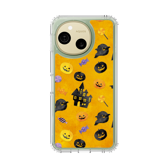 スリムプロテクションケース［ Halloween Party - Orange ］