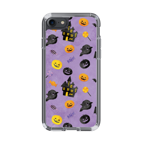 スリムプロテクションケース［ Halloween Party - Purple ］