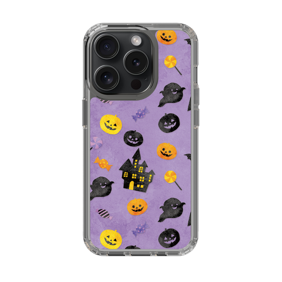 スリムプロテクションケース［ Halloween Party - Purple ］