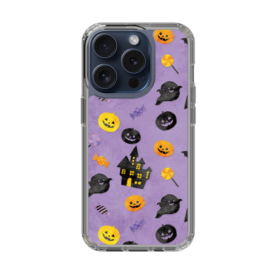 スリムプロテクションケース［ Halloween Party - Purple ］