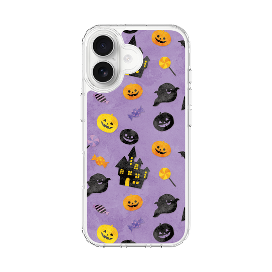 スリムプロテクションケース［ Halloween Party - Purple ］