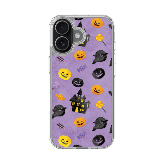 スリムプロテクションケース［ Halloween Party - Purple ］