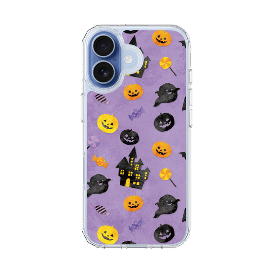 スリムプロテクションケース［ Halloween Party - Purple ］