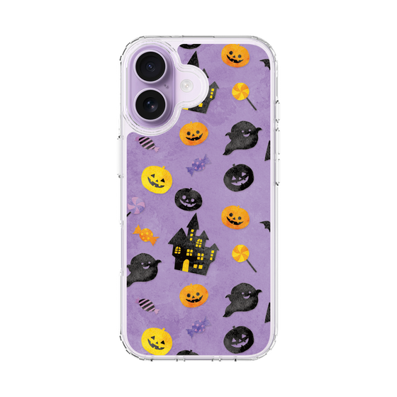 スリムプロテクションケース［ Halloween Party - Purple ］