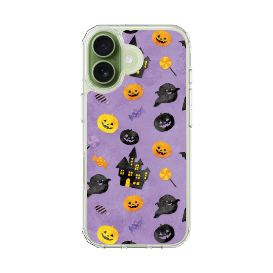 スリムプロテクションケース［ Halloween Party - Purple ］