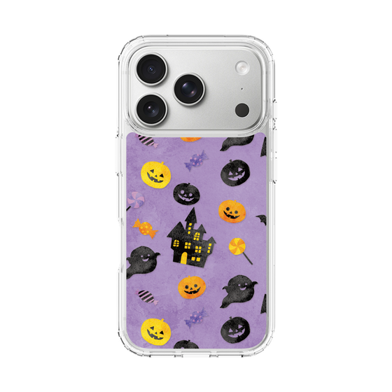 スリムプロテクションケース［ Halloween Party - Purple ］