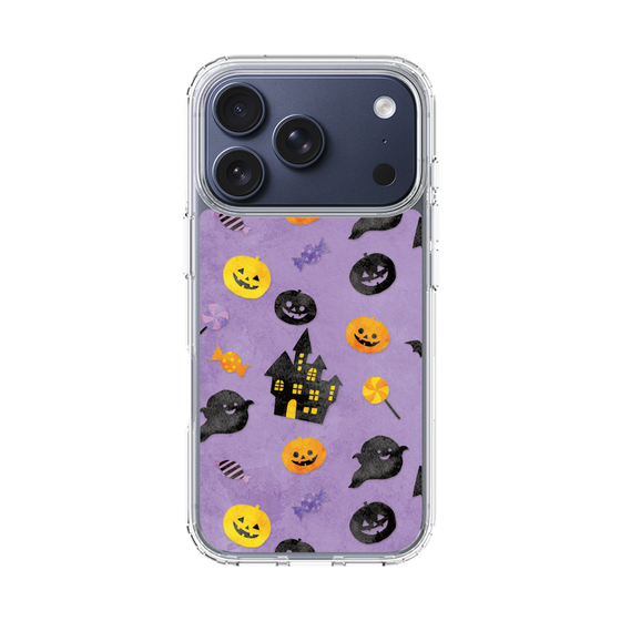 スリムプロテクションケース［ Halloween Party - Purple ］