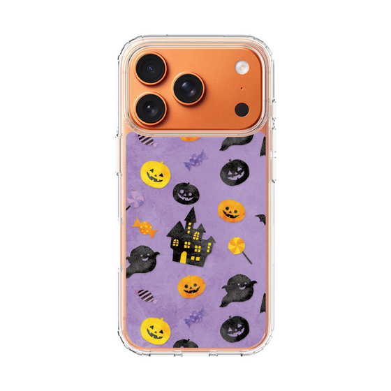 スリムプロテクションケース［ Halloween Party - Purple ］