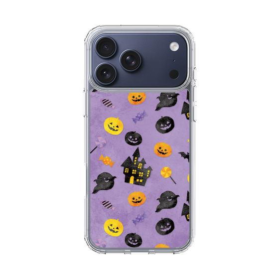 スリムプロテクションケース［ Halloween Party - Purple ］