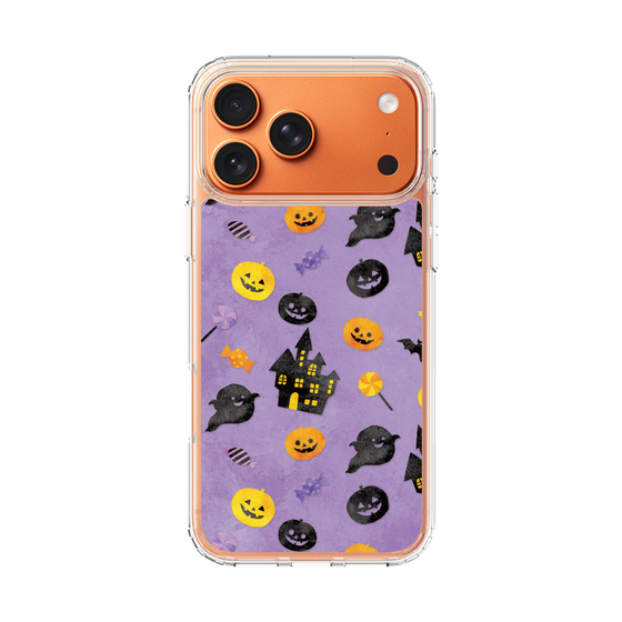スリムプロテクションケース［ Halloween Party - Purple ］