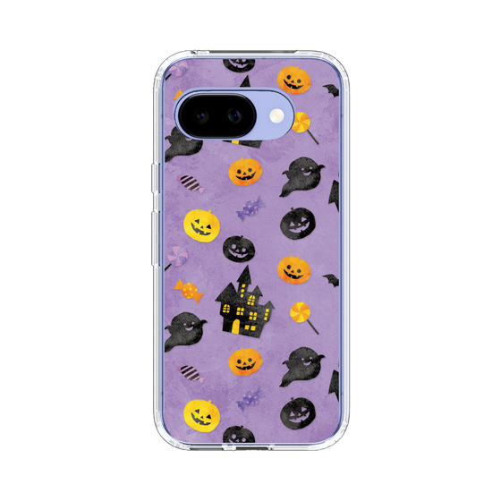 スリムプロテクションケース［ Halloween Party - Purple ］
