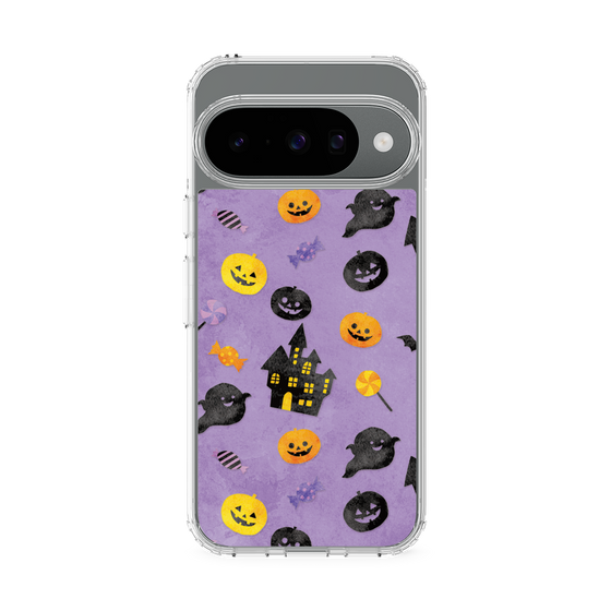 スリムプロテクションケース［ Halloween Party - Purple ］