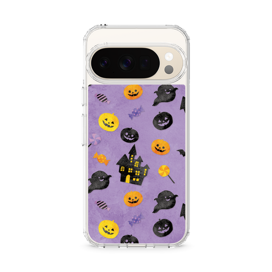スリムプロテクションケース［ Halloween Party - Purple ］