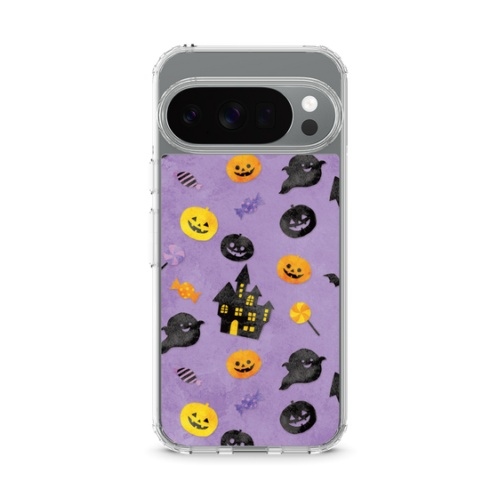 スリムプロテクションケース［ Halloween Party - Purple ］
