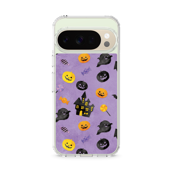 スリムプロテクションケース［ Halloween Party - Purple ］
