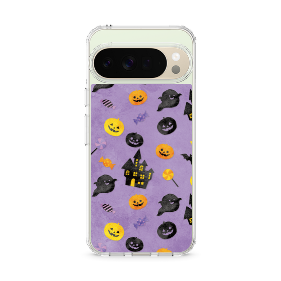 スリムプロテクションケース［ Halloween Party - Purple ］