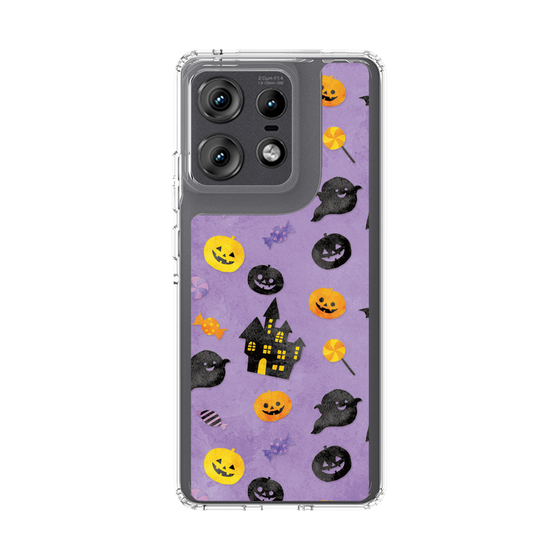 スリムプロテクションケース［ Halloween Party - Purple ］