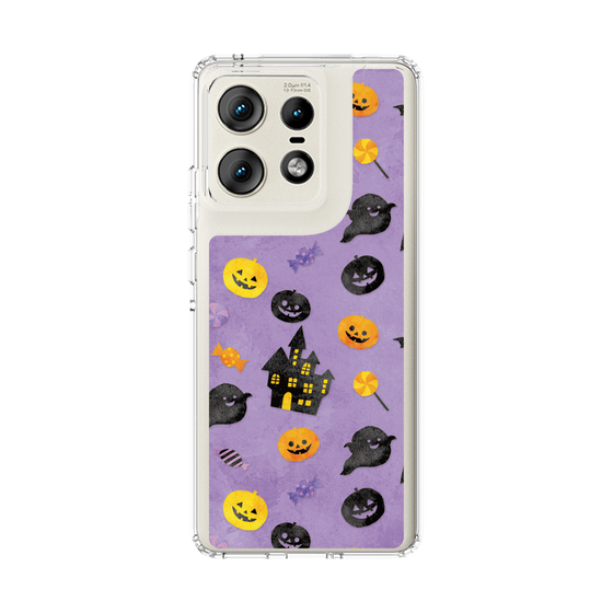 スリムプロテクションケース［ Halloween Party - Purple ］
