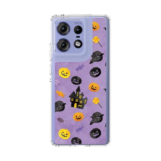 スリムプロテクションケース［ Halloween Party - Purple ］
