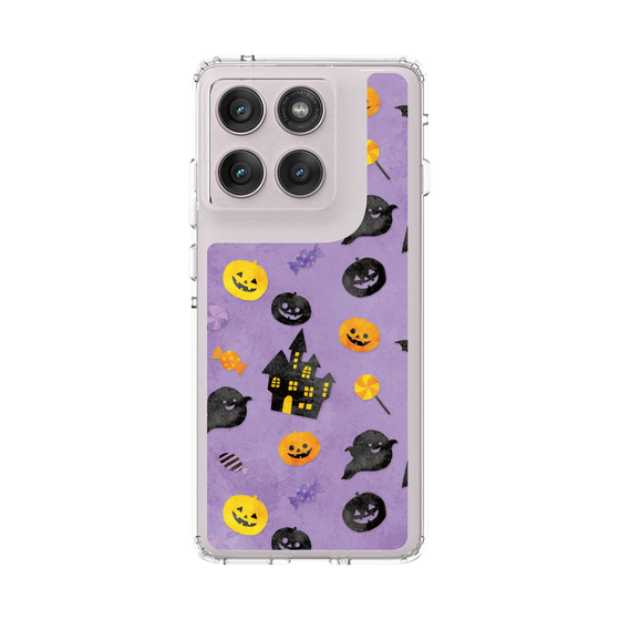 スリムプロテクションケース［ Halloween Party - Purple ］