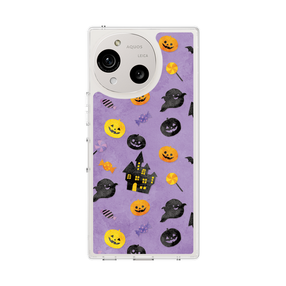 スリムプロテクションケース［ Halloween Party - Purple ］
