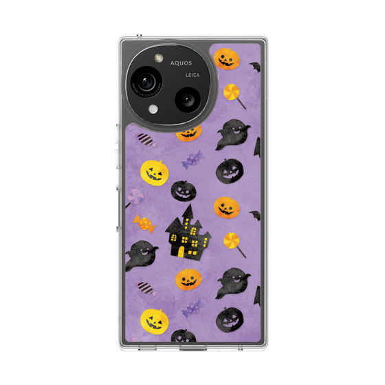 スリムプロテクションケース［ Halloween Party - Purple ］