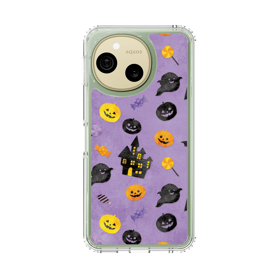 スリムプロテクションケース［ Halloween Party - Purple ］