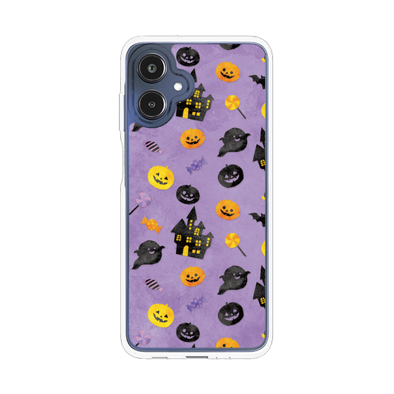 スリムプロテクションケース［ Halloween Party - Purple ］