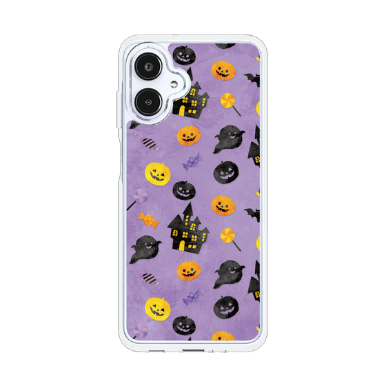 スリムプロテクションケース［ Halloween Party - Purple ］