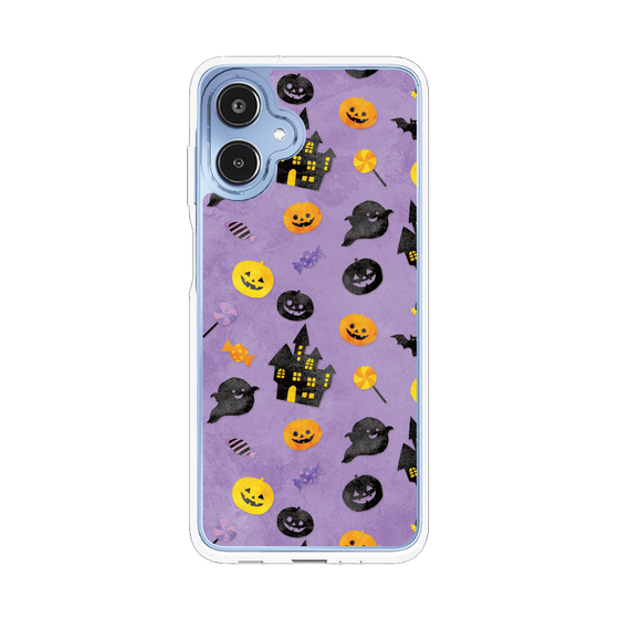 スリムプロテクションケース［ Halloween Party - Purple ］